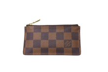 Load image into Gallery viewer, LouisVuitton ルイヴィトン コインケース 小銭入れ CA0040 スペイン製 ダミエ ブラウン ゴールド金具 美品 中古 67223