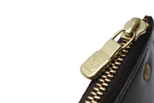 Load image into Gallery viewer, LouisVuitton ルイヴィトン コインケース 小銭入れ CA0040 スペイン製 ダミエ ブラウン ゴールド金具 美品 中古 67223