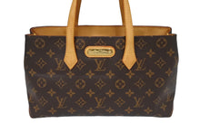 Load image into Gallery viewer, LouisVuitton ルイヴィトン ウィルシャーPM ハンドバッグ M45643 モノグラムキャンバス ブラウン ゴールド金具 美品 中古 67243