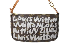 Load image into Gallery viewer, LOUIS VUITTON ルイヴィトン モノグラムグラフィティ アクセソワール アクセサーポーチ M92192 ブラウン ホワイト 美品 中古 67266