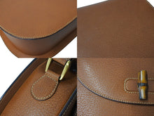 Load image into Gallery viewer, 極美品 GUCCI グッチ バンブー ターンロックショルダーバッグ 001-113-1529 イタリア製 レザー ブラウン ゴールド金具 中古 67269