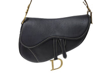 Load image into Gallery viewer, ChristianDior クリスチャンディオール サドルバッグ ワンショルダーバッグ ガリアーノ期 アンティークゴールド 美品 中古 67277