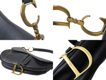Load image into Gallery viewer, ChristianDior クリスチャンディオール サドルバッグ ワンショルダーバッグ ガリアーノ期 アンティークゴールド 美品 中古 67277