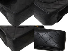 Load image into Gallery viewer, CHANEL シャネル マトラッセ 23 Wフラップ チェーン ショルダーバッグ ブラック 1番台 ラムスキン ココマーク ゴールド金具 良品 中古 67284