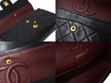 Load image into Gallery viewer, CHANEL シャネル マトラッセ 23 Wフラップ チェーン ショルダーバッグ ブラック 1番台 ラムスキン ココマーク ゴールド金具 良品 中古 67284