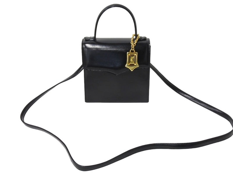 レア イヴ・サン・ローラン ハンドバッグ YVES SAINT LAURENT イヴ サンローラン ハンドバッグ 台形型 YSL