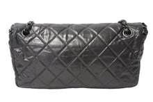 Load image into Gallery viewer, CHANEL シャネル マトラッセ チェーンアラウンド ショルダーバッグ 16番台 カーフスキン グレー ブラック金具 美品 中古 67301