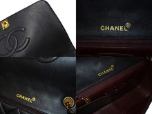 Load image into Gallery viewer, 極美品 CHANEL シャネル マトラッセ フルフラップ ショルダーバッグ ココマーク 1番台 ラムスキン ブラック ゴールド金具 中古 67302