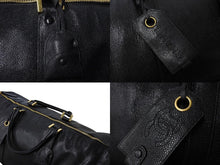 Load image into Gallery viewer, CHANEL シャネル ココマーク 2WAY ボストンバッグ ショルダーバッグ 3番台 キャビアスキン ブラック ゴールド金具 美品 中古 67305