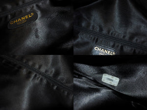 CHANEL シャネル デカココ ワンショルダーバッグ 3番台 イタリア製 キャビアスキン ブラック ゴールド金具 美品 中古 67312