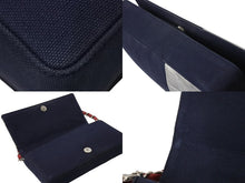 Load image into Gallery viewer, CHANEL シャネル NO.5 ナンバー5 チェーンショルダーバッグ 7番台 ネイビー ホワイト シルバー レッド 美品 中古 67314