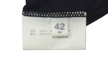 Load image into Gallery viewer, CHANEL シャネル 半袖Tシャツ チビT クロップド ココマーク フランス スパンデックス ナイロン ブラック サイズ42 美品 中古 67315