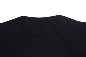 CHANEL シャネル 半袖Tシャツ チビT クロップド ココマーク フランス スパンデックス ナイロン ブラック サイズ42 美品 中古 67315