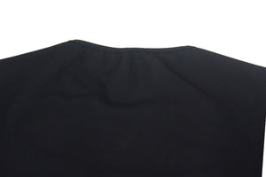 CHANEL シャネル 半袖Tシャツ チビT クロップド ココマーク フランス スパンデックス ナイロン ブラック サイズ38 美品 中古 67316