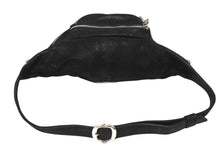 Load image into Gallery viewer, クロムハーツ ウエストバッグ SNAT スナットパック ラージ ボディバッグ ダガージップ デストロイレザー シルバー925 美品 中古 67327