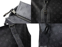 Load image into Gallery viewer, 極美品 LOUISVUITTON ルイヴィトン カバジップGM トートバッグ M45379 モノグラム エクリプス リバース ブラック 中古 67336