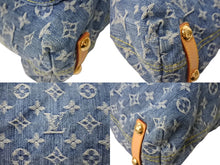 Load image into Gallery viewer, LOUIS VUITTON ルイ ヴィトン バギーGM ショルダーバッグ M95048 モノグラムデニム ブルー ベージュ 美品 中古 67338
