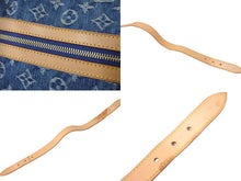 Load image into Gallery viewer, LOUIS VUITTON ルイ ヴィトン バギーGM ショルダーバッグ M95048 モノグラムデニム ブルー ベージュ 美品 中古 67338