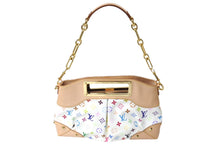 Load image into Gallery viewer, 新品同様 LOUIS VUITTON ルイヴィトン ショルダーバッグ ジュディMM M40255 モノグラムマルチカラー ホワイト 中古 67399