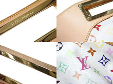 Load image into Gallery viewer, 新品同様 LOUIS VUITTON ルイヴィトン ショルダーバッグ ジュディMM M40255 モノグラムマルチカラー ホワイト 中古 67399
