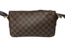 Load image into Gallery viewer, 極美品 LOUIS VUITTON ルイヴィトン ショルダーバッグ ラヴェッロGM ダミエ N60006 スト付き ブラウン ゴールド金具 中古 67340