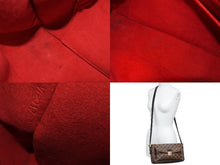 Load image into Gallery viewer, 極美品 LOUIS VUITTON ルイヴィトン ショルダーバッグ ラヴェッロGM ダミエ N60006 スト付き ブラウン ゴールド金具 中古 67340