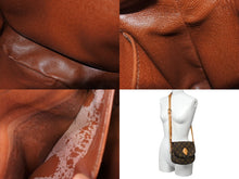 Load image into Gallery viewer, LOUISVUITTON ルイヴィトン サンクルーPM モノグラム ショルダーバッグ M51244 PVC レザー ブラウン ゴールド金具 良品 中古 67349