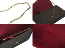 Load image into Gallery viewer, 極美品 LOUIS VUITTON ルイヴィトン ショルダーバッグ M81876 ポシェットフェリシー モノグラム 中古 67351