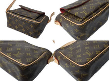 Load image into Gallery viewer, 新品同様 LOUIS VUITTON ルイヴィトン モノグラム ヴィバシテPM ショルダーバッグ M51165 ブラウン ロゴ 中古 67352