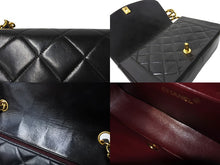 Load image into Gallery viewer, CHANEL シャネル ダイアナ25 マトラッセチェーンショルダーバッグ ココマーク 3番台 ラムスキン ブラウン ゴールド 美品 中古 67354