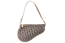 Load image into Gallery viewer, Christian Dior クリスチャンディオール トロッター サドルポーチ ワンショルダー ブラウン MC1001 美品 中古 67359