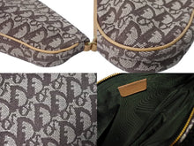 Load image into Gallery viewer, Christian Dior クリスチャンディオール トロッター サドルポーチ ワンショルダー ブラウン MC1001 美品 中古 67359