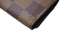Load image into Gallery viewer, 極美品 LOUIS VUITTON ルイヴィトン ダミエ ミュルティクレ4 キーケース N62631 エベヌ ブラウン ゴールド金具 中古 67366