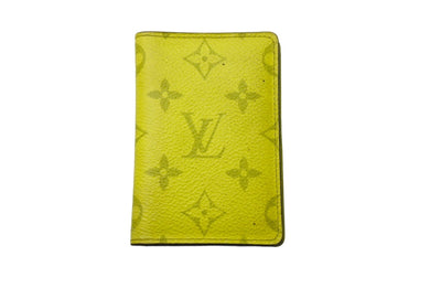 LOUIS VUITTON ルイヴィトン オーガナイザー ドゥ ポッシュ タイガラマ モノグラム カードケース M30318 ジョーヌ 良品 中古 67368