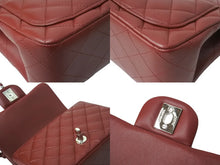 Load image into Gallery viewer, 極美品 CHANEL シャネル ミニマトラッセ チェーンショルダーバッグ ダークレッド ココマーク 28番台 レザー シルバー金具 中古 67379