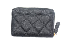 Load image into Gallery viewer, 未使用 CHANEL シャネル マトラッセ コインケース AP0216 キャビアスキン ブラック ゴールド金具 中古 67380