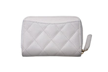 Load image into Gallery viewer, CHANEL シャネル ジップコインケース 小銭入れ AP0216 キャビアスキン ゴールド金具 ホワイト 美品 中古 67383