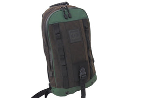 CHANEL シャネル スポーツライン リュック バックパック ココマーク 8番台 キャンバス カーキ ブラック 良品 中古 67384