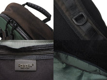 Load image into Gallery viewer, CHANEL シャネル スポーツライン リュック バックパック ココマーク 8番台 キャンバス カーキ ブラック 良品 中古 67384