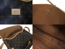 Load image into Gallery viewer, LOUIS VUITTON ルイヴィトン モノグラム ソミュールMM ショルダーバッグ ブラウン 斜め掛け M40710 美品 中古 67388