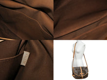 Load image into Gallery viewer, LOUIS VUITTON ルイヴィトン モノグラム ソミュールMM ショルダーバッグ ブラウン 斜め掛け M40710 美品 中古 67388
