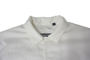 Supreme MM6 Maison Marvel Padded Shirt シュプリーム メゾンマルジェラ シャツジャケット サイズL 24SS ホワイト コットン 美品 中古 67390 