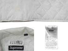 画像をギャラリービューアに読み込む, Supreme MM6 Maison Marvel Padded Shirt シュプリーム メゾンマルジェラ シャツジャケット サイズL 24SS ホワイト コットン 美品 中古 67390 
