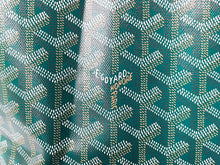 Load image into Gallery viewer, 新品未使用 GOYARD ゴヤール サンルイPM トートバッグ STLOUIPMLTY09CL09P PVC レザー ヘリンボーン グリーン 中古 67397