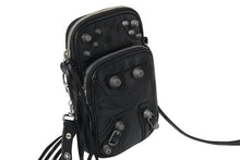 Load image into Gallery viewer, 極美品 BALENCIAGA バレンシアガ ルカゴール ショルダーバッグ メンズバッグ 742015 ブラック シルバー金具 中古 67401