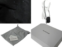 Load image into Gallery viewer, 極美品 BALENCIAGA バレンシアガ ルカゴール ショルダーバッグ メンズバッグ 742015 ブラック シルバー金具 中古 67401