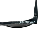 Load image into Gallery viewer, 極美品 BALENCIAGA バレンシアガ サングラス サイズ56□19-140 キャットアイ BB0101S ブラック アセテート 中古 67403