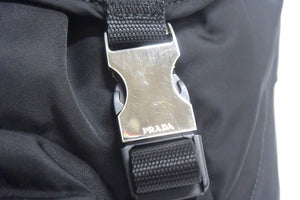 PRADA プラダ リュック バックパック リュックサック トライアングルロゴ マルチナイロンカラー シルバー 2VZ135 美品 中古 67408 正規品