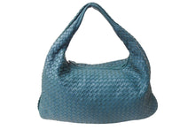 Load image into Gallery viewer, BOTTEGAVENETA ボッテガヴェネタ イントレチャート ショルダーバッグ ホーボー 115654 V0016 3872 グリーン 美品 中古 67410