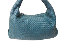 Load image into Gallery viewer, BOTTEGAVENETA ボッテガヴェネタ イントレチャート ショルダーバッグ ホーボー 115654 V0016 3872 グリーン 美品 中古 67410